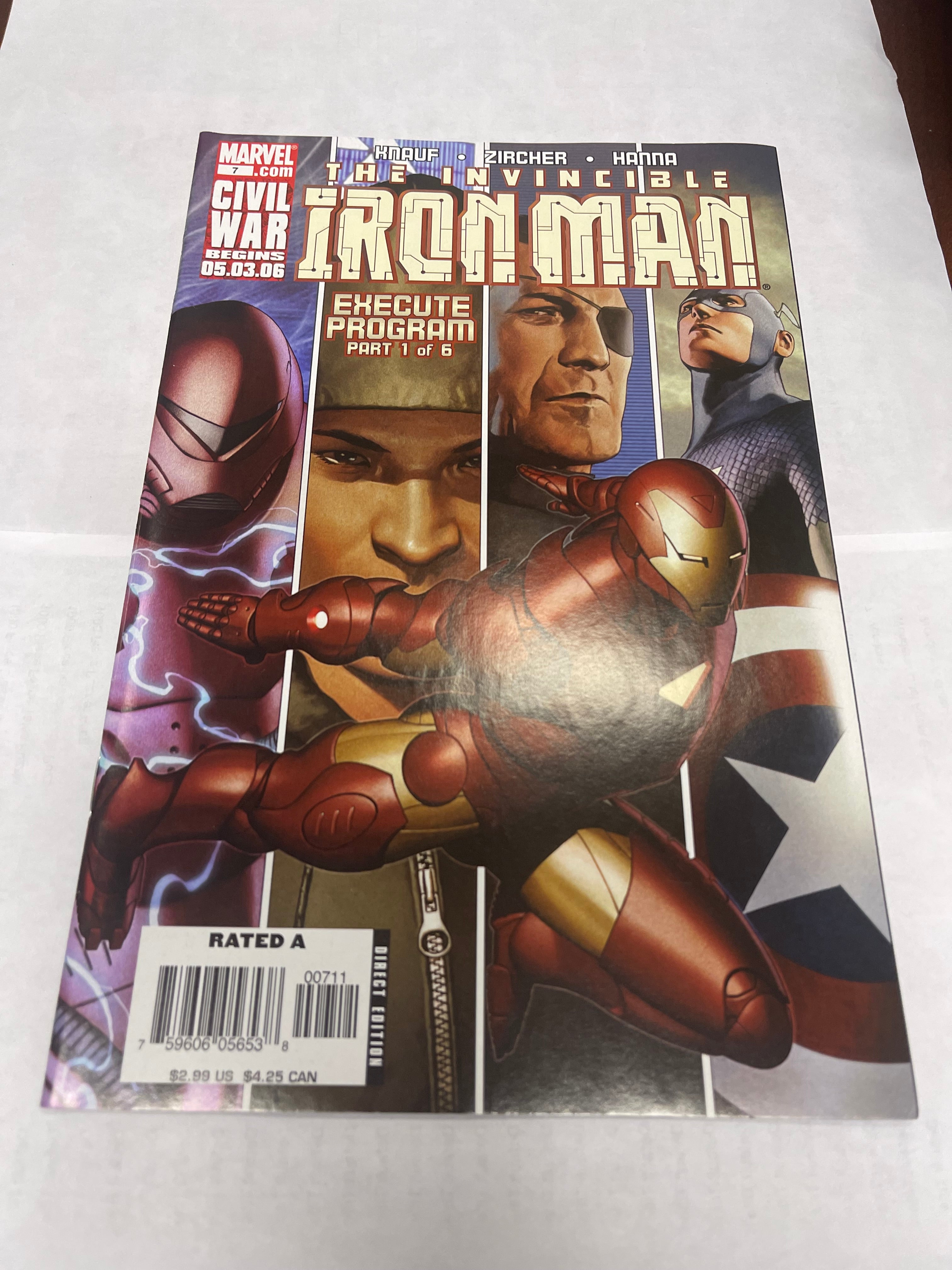 Invincible Iron Man Execute Program #1/6 June 2006 | Odin's Place