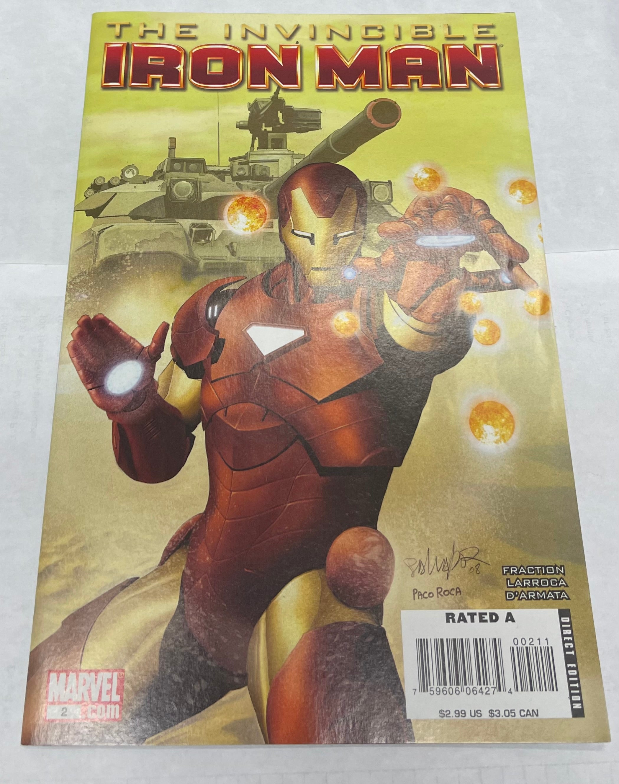 Invincible Iron Man #2 August 2008 | Odin's Place