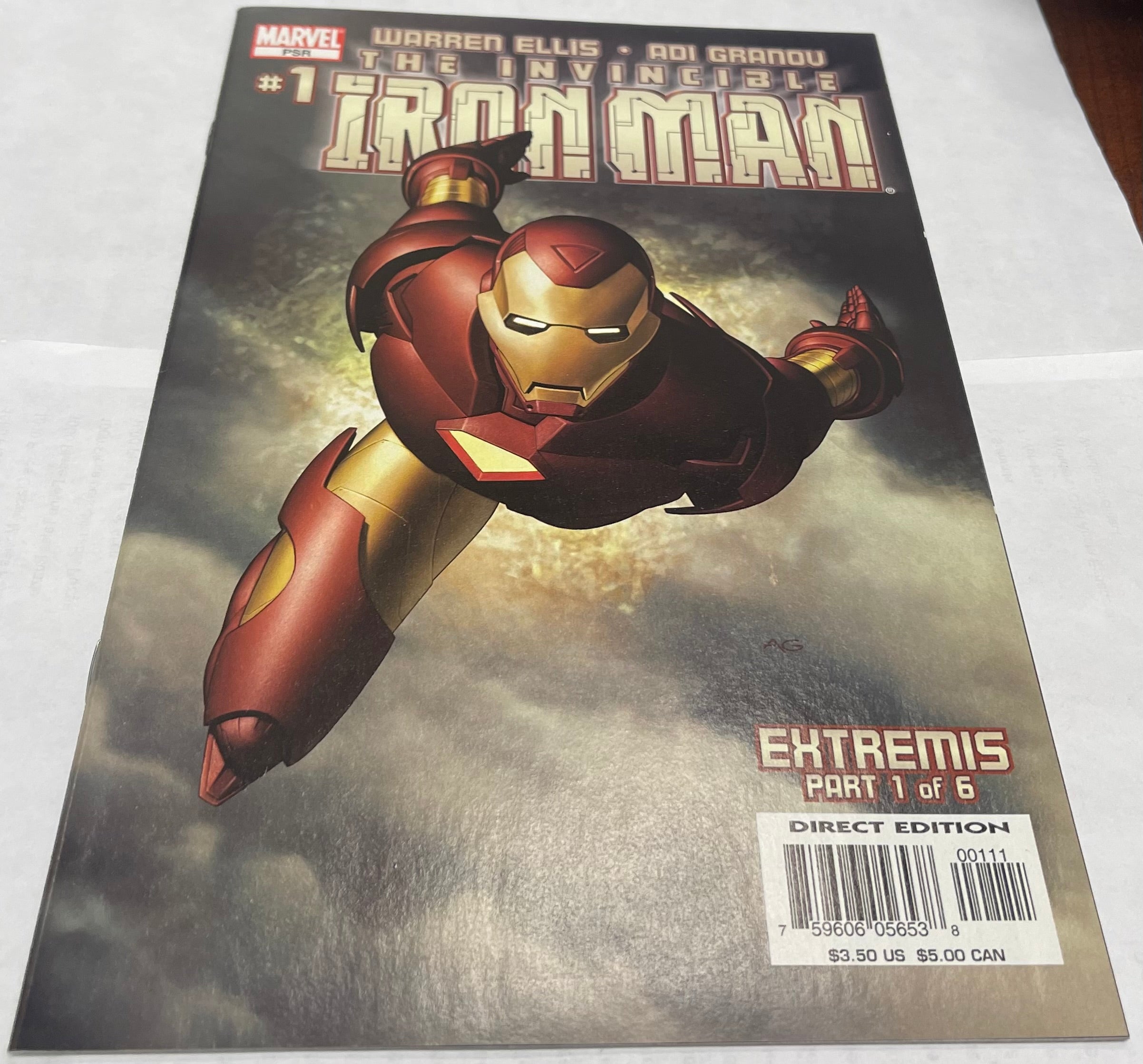 Invincible Iron Man #1 January 2005 | Odin's Place