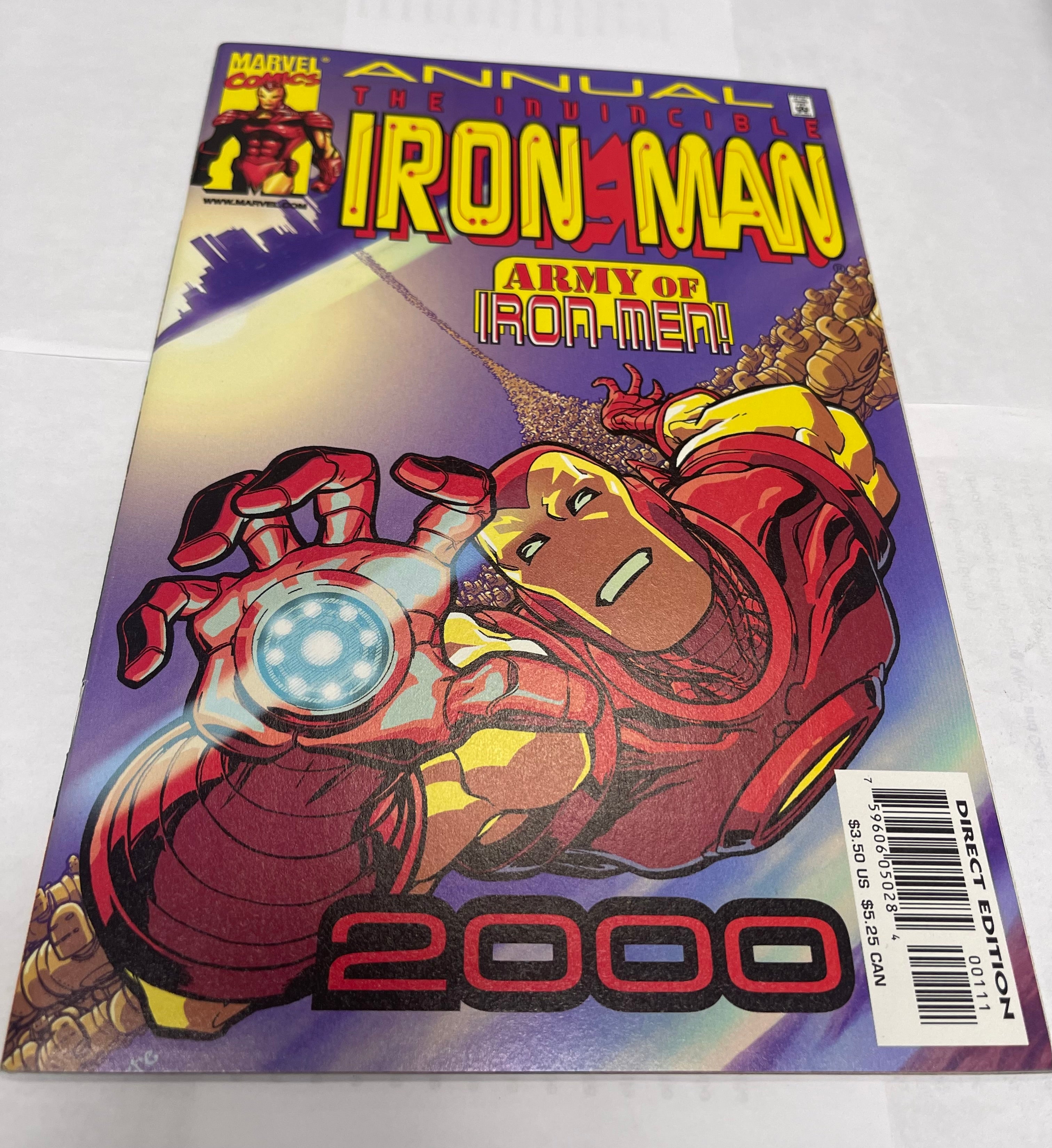 Invincible Iron Man Annual #1 2000 | Odin's Place