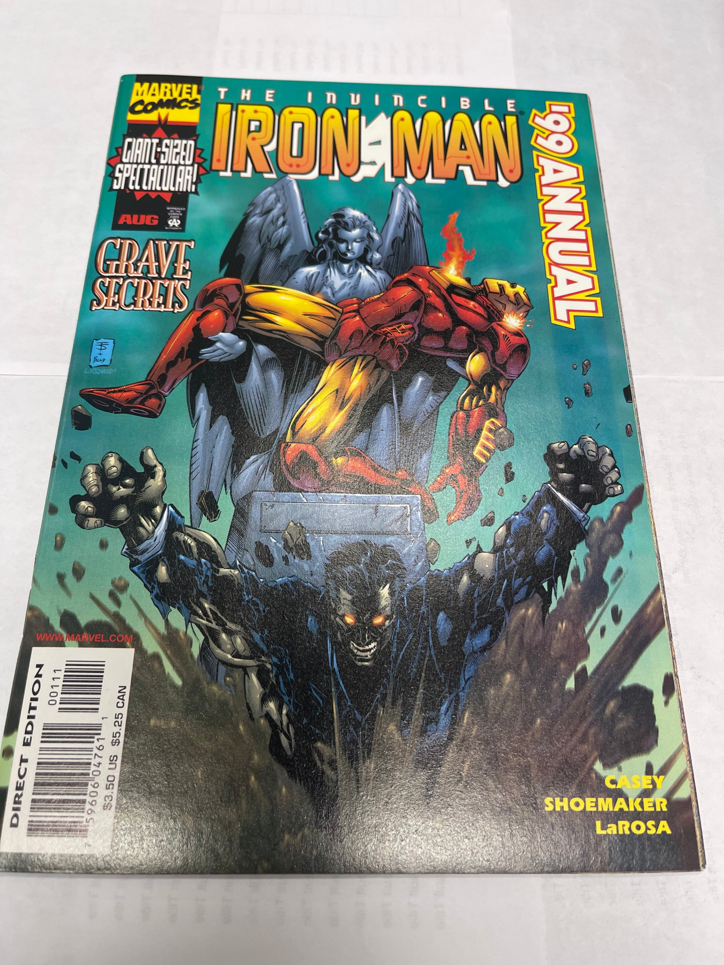 Invincible Iron Man Annual #1 1999 | Odin's Place