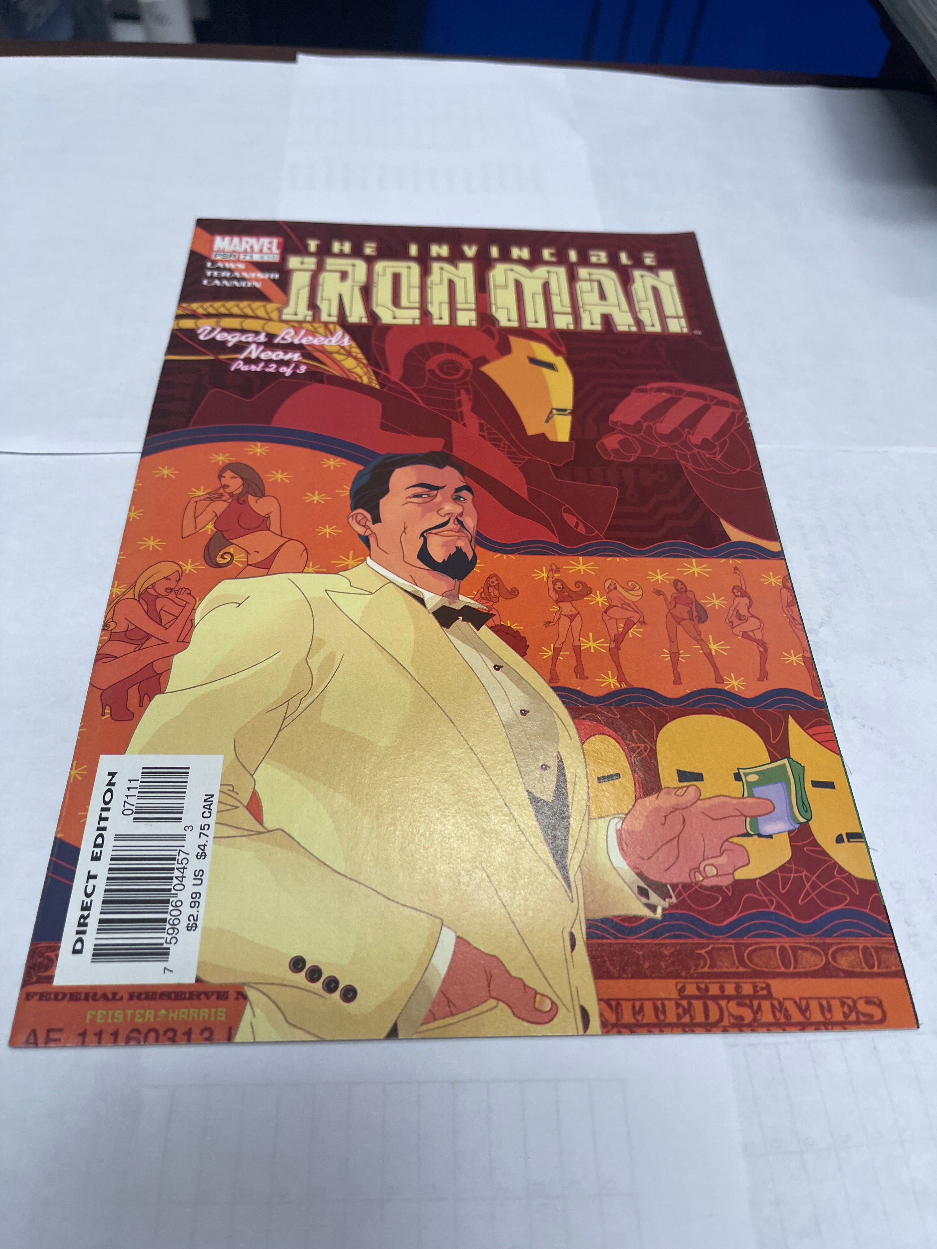 Invincible Iron Man #7 October 2003 | Odin's Place