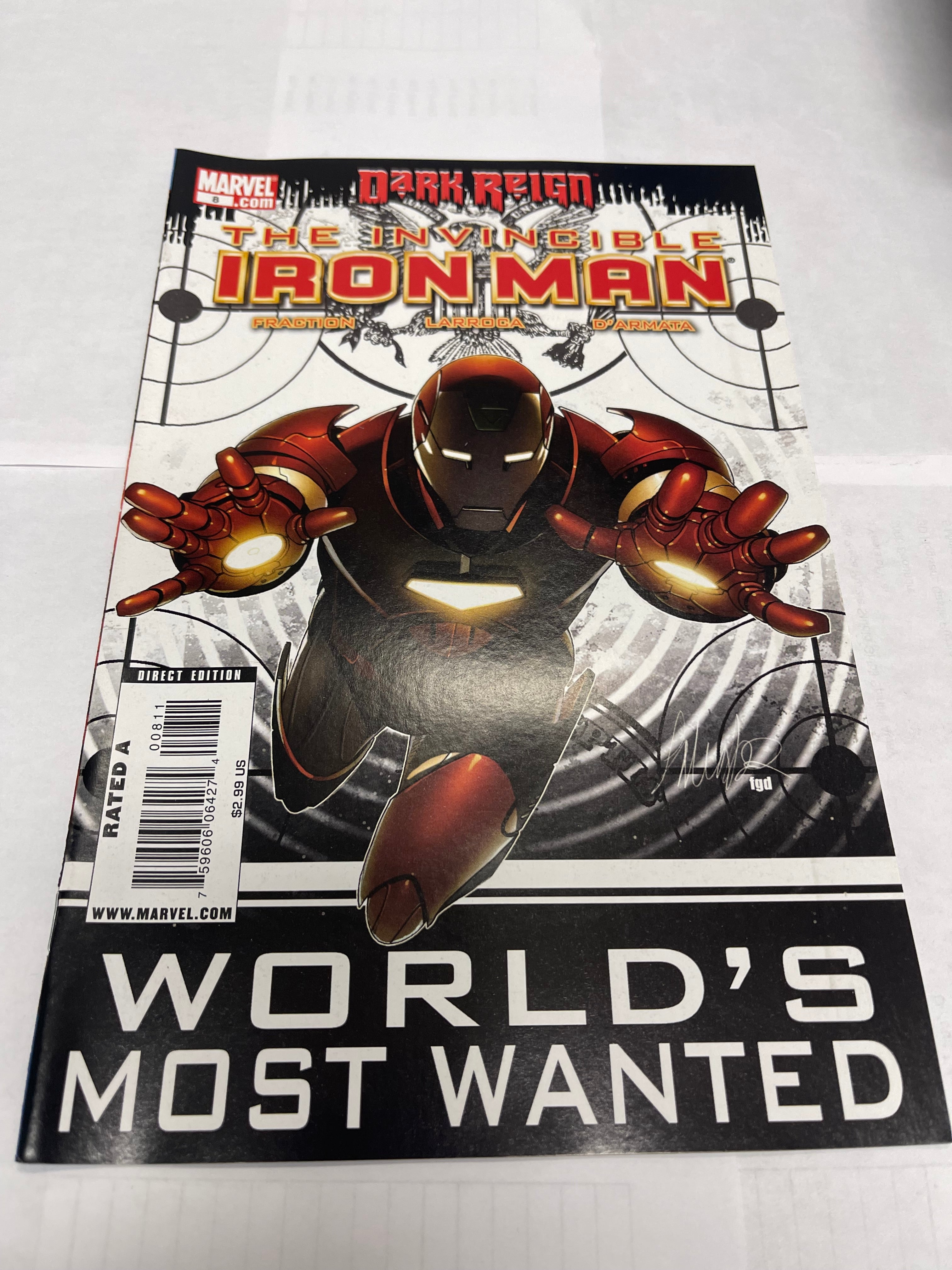 Invincible Iron Man #8 February 2009 | Odin's Place