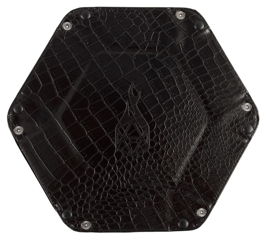 Forged Gaming Hexagon Snap Folding Dice Tray - Various Colors | Odin's Place