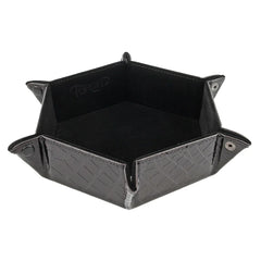 Forged Gaming Hexagon Snap Folding Dice Tray - Various Colors | Odin's Place