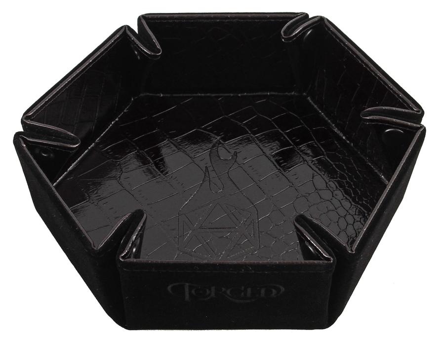 Forged Gaming Hexagon Snap Folding Dice Tray - Various Colors | Odin's Place