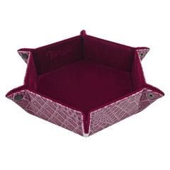 Forged Gaming Hexagon Snap Folding Dice Tray - Various Colors | Odin's Place