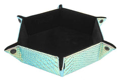 Forged Gaming Hexagon Snap Folding Dice Tray - Various Colors | Odin's Place