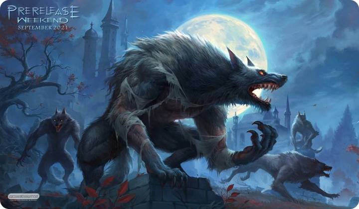 Midnight Hunt  Prerelease Dragons Lair Playmat | Odin's Place
