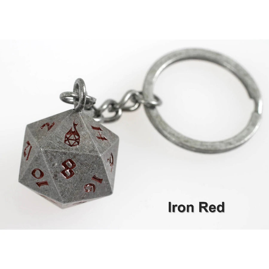 Forged Gaming Fob of Fate D20 Keychain | Odin's Place