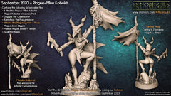 Dragon's Lair Printed Mini: Plague-Mine Kobolds Set | Odin's Place
