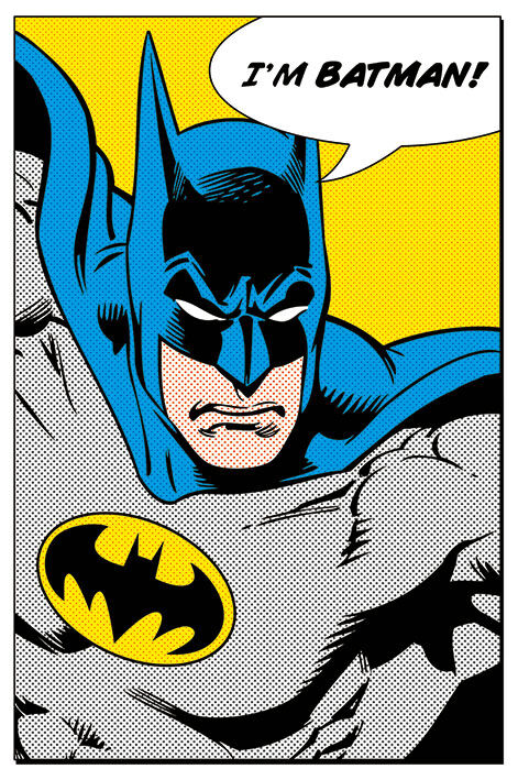 Poster: Batman I am Batman | Odin's Place