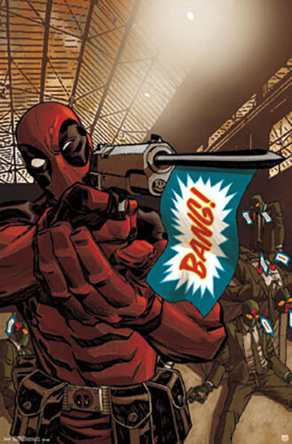 Poster: Deadpool Bang | Odin's Place