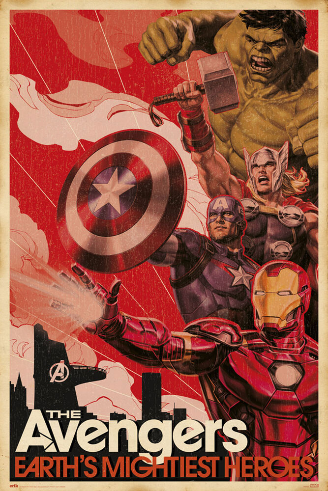 Poster: Avengers Earth's Mightiest | Odin's Place