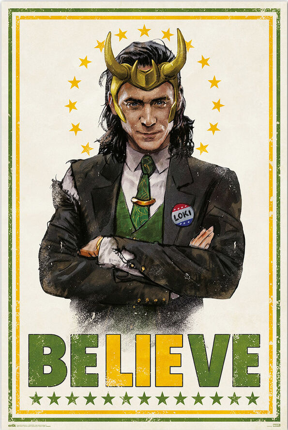 Poster: Loki Believe | Odin's Place