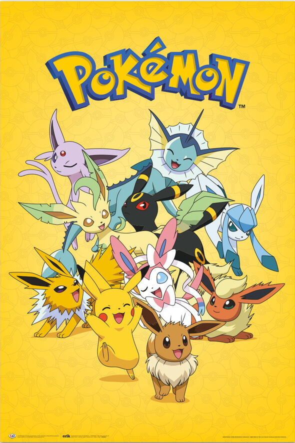 Poster: Pokemon Eevee Evolution | Odin's Place