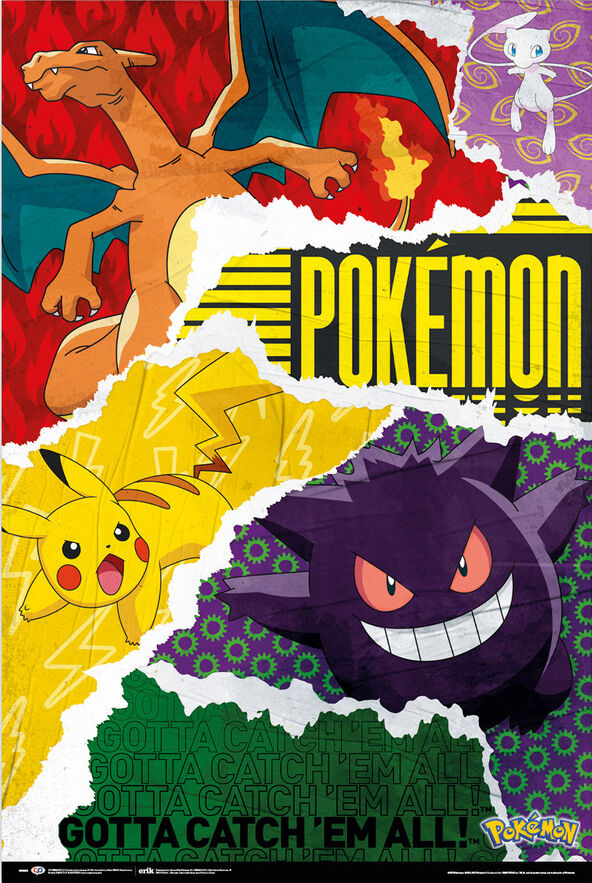 Poster: Pokemon Monsters | Odin's Place