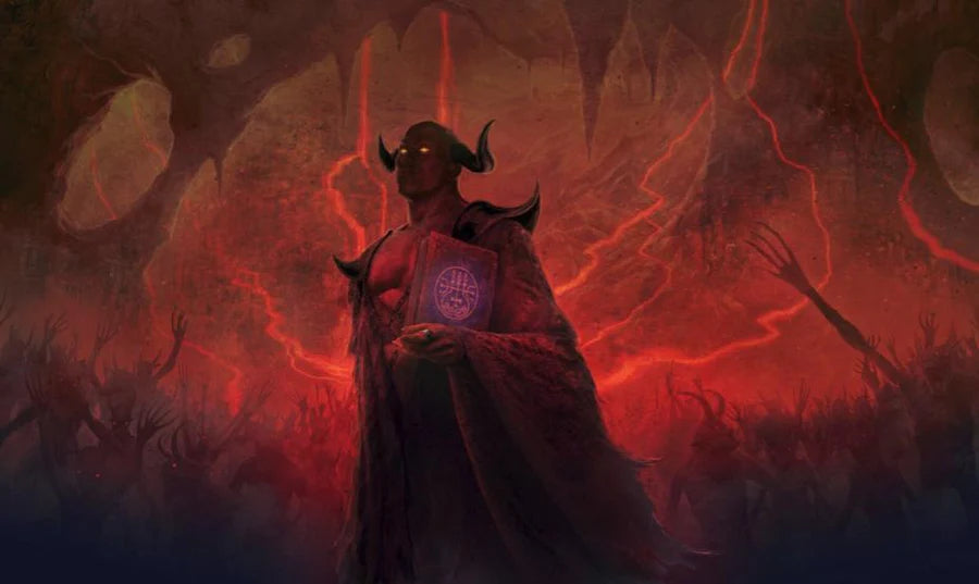 Gamer Mats Playmat: Demonic by Jason Engel Stitched | Odin's Place