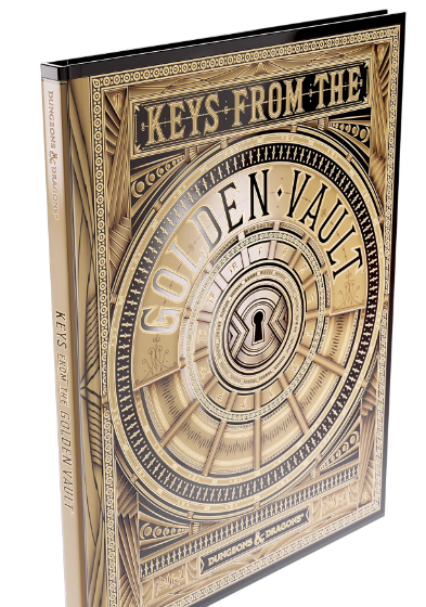 Dungeons and Dragons: Keys from the Golden Vault (Alt cover) | Odin's Place