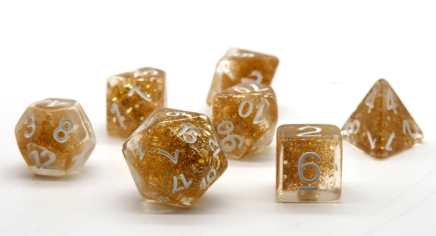 Foam Brain King Midas Poly 7 Dice Set | Odin's Place
