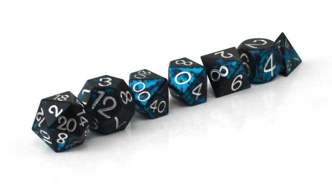 Level Up Dice Knightwing Aluminium Poly 7 Set | Odin's Place