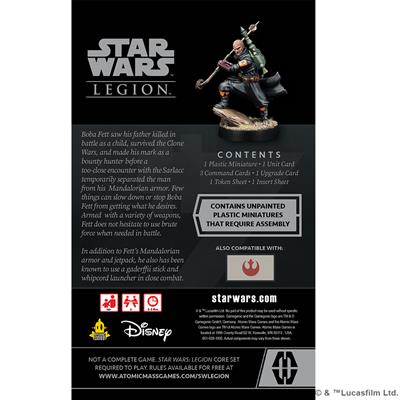 STAR WARS: LEGION - BOBA FETT (DAIMYO): OPERATIVE EXPANSION | Odin's Place
