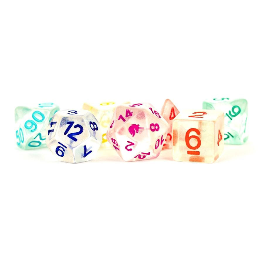 MDG Unicorn Rainbow Ice Poly 7 Set | Odin's Place