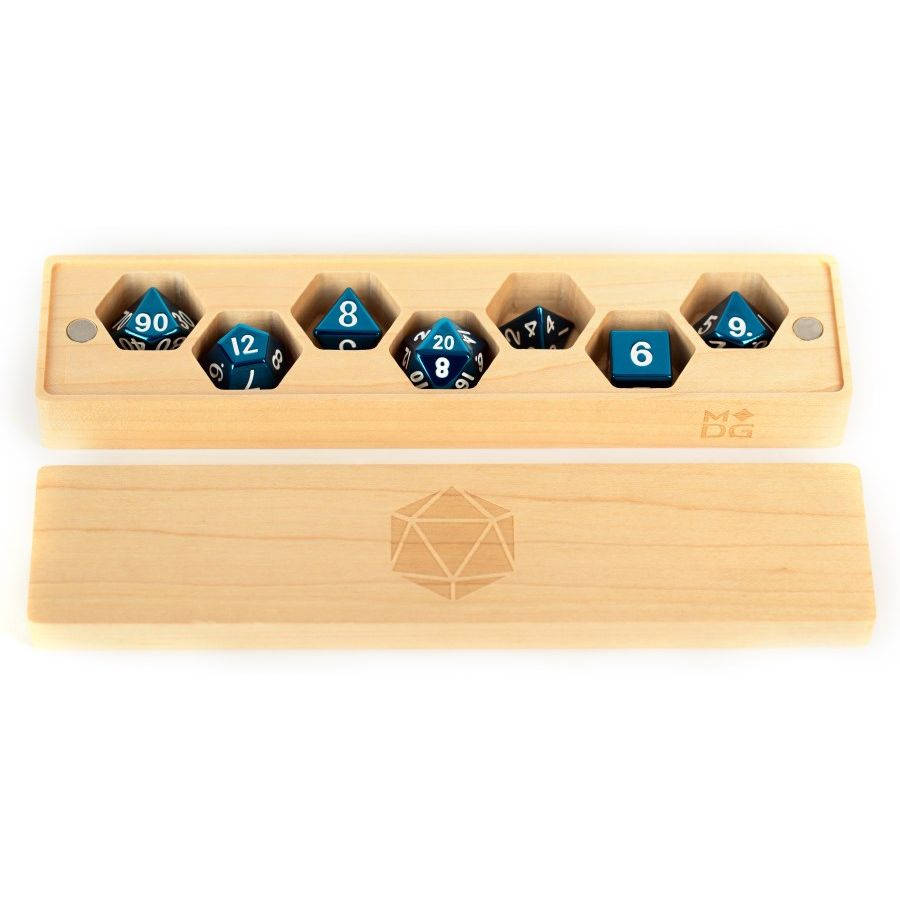 MDG Premium Wood Dice Vault:  Maple | Odin's Place