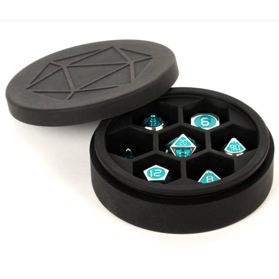 Silicone Dice case Solid Black | Odin's Place