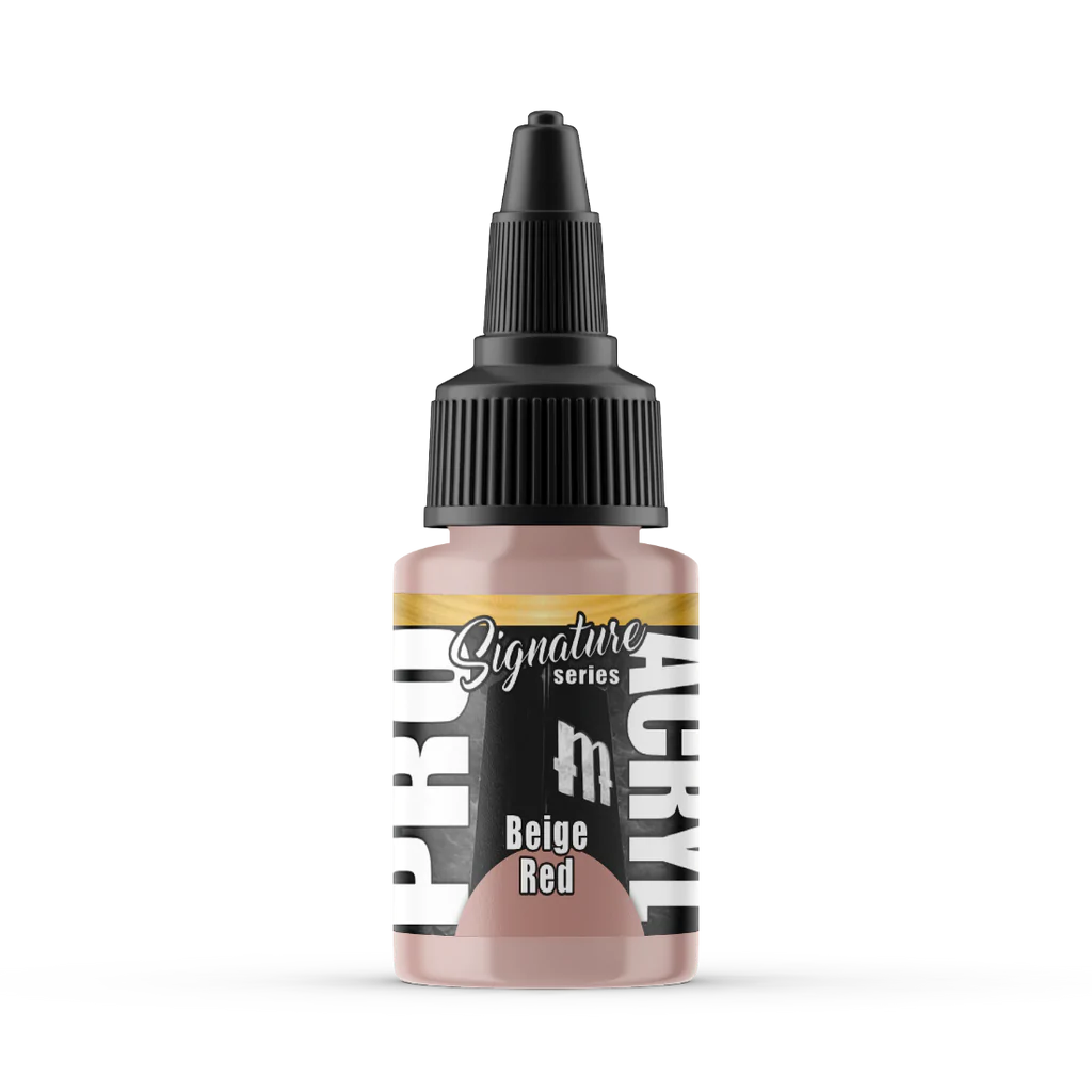 Pro Acryl Signature Series Vince Venturella Beige Red | Odin's Place