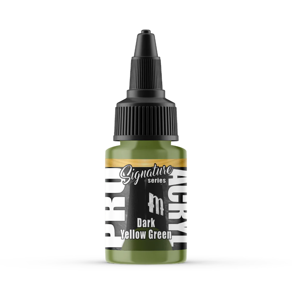 Pro Acryl Signature Series Vince Venturella Dark Yellow Green | Odin's Place