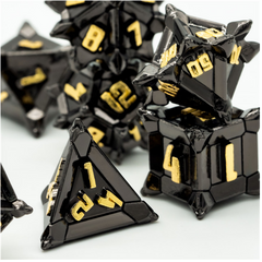 Foam Brain Medieval Flail Rainbow Poly 7 Dice Set | Odin's Place