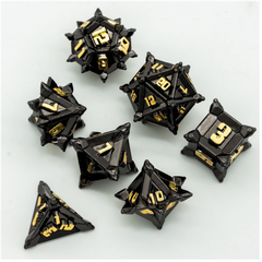 Foam Brain Medieval Flail Rainbow Poly 7 Dice Set | Odin's Place