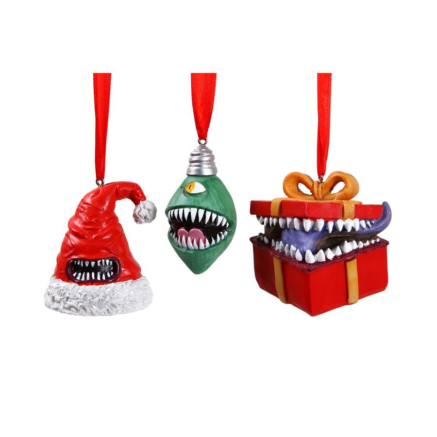 Forged Gaming Monstrous Merrymakers Mimic Ornaments | Odin's Place