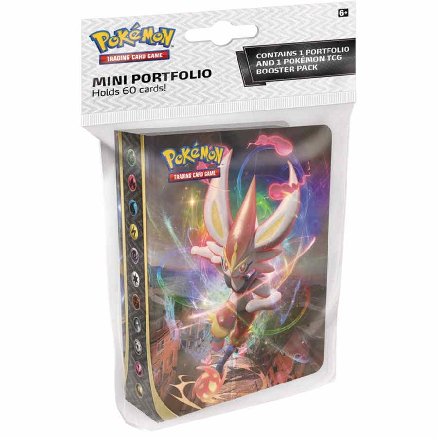 Pokemon TCG: Sword and Shield Rebel Clash Collectors Mini Album Portfolio | Odin's Place
