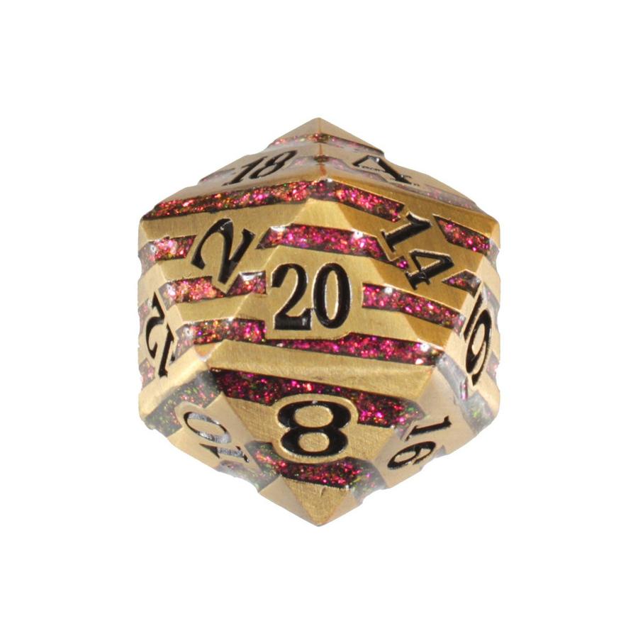 Forged Gaming Molten Midas Poly 7 Metal Dice Set | Odin's Place