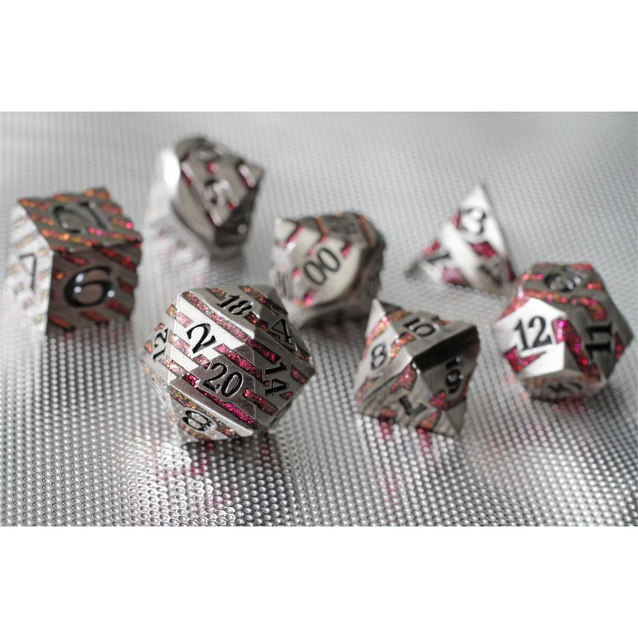Forged Gaming Molten Ore Poly 7 Metal Dice Set | Odin's Place