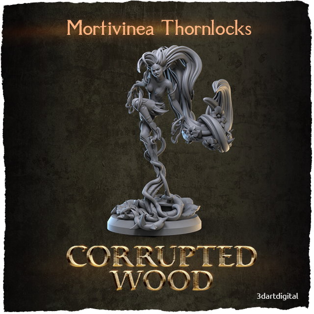 Dragon's Lair Printed Mini: Corrupted Wood Set | Odin's Place