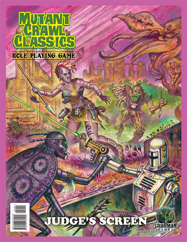 Mutant Crawl Classics: Judges Screen | Odin's Place