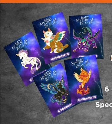 Baby Mythical Beast Pins - Assorted Beasts | Odin's Place