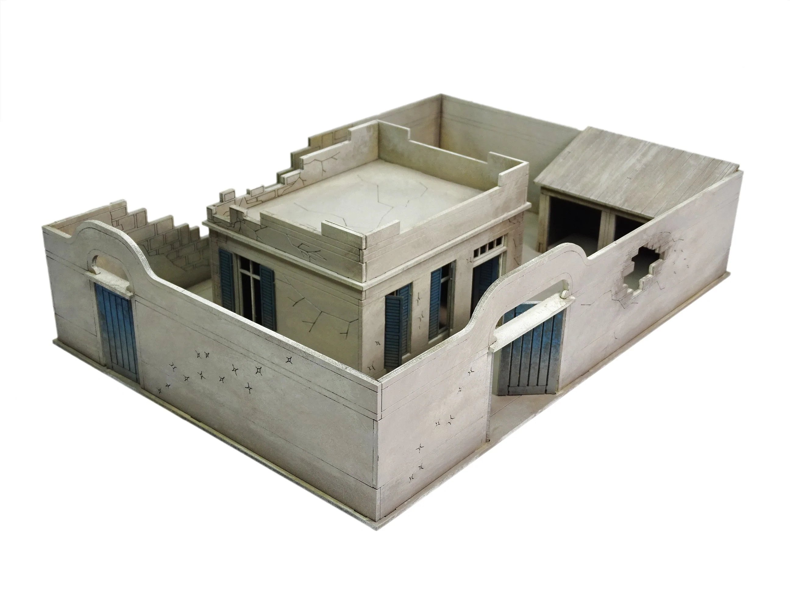 Bolt Action: North Africa Damaged Compound and House | Odin's Place