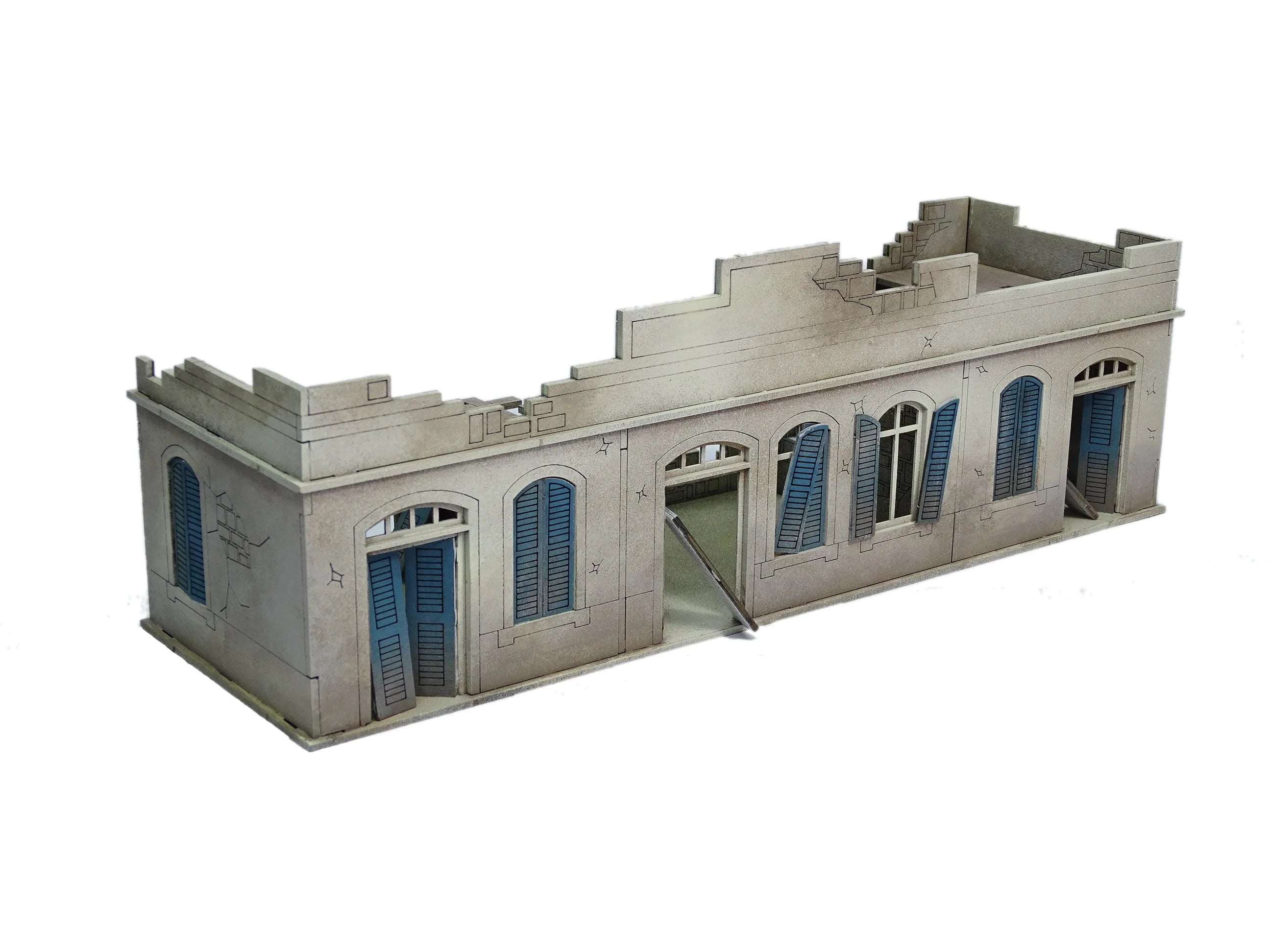 Bolt Action: North Africa Destroyed Large House | Odin's Place