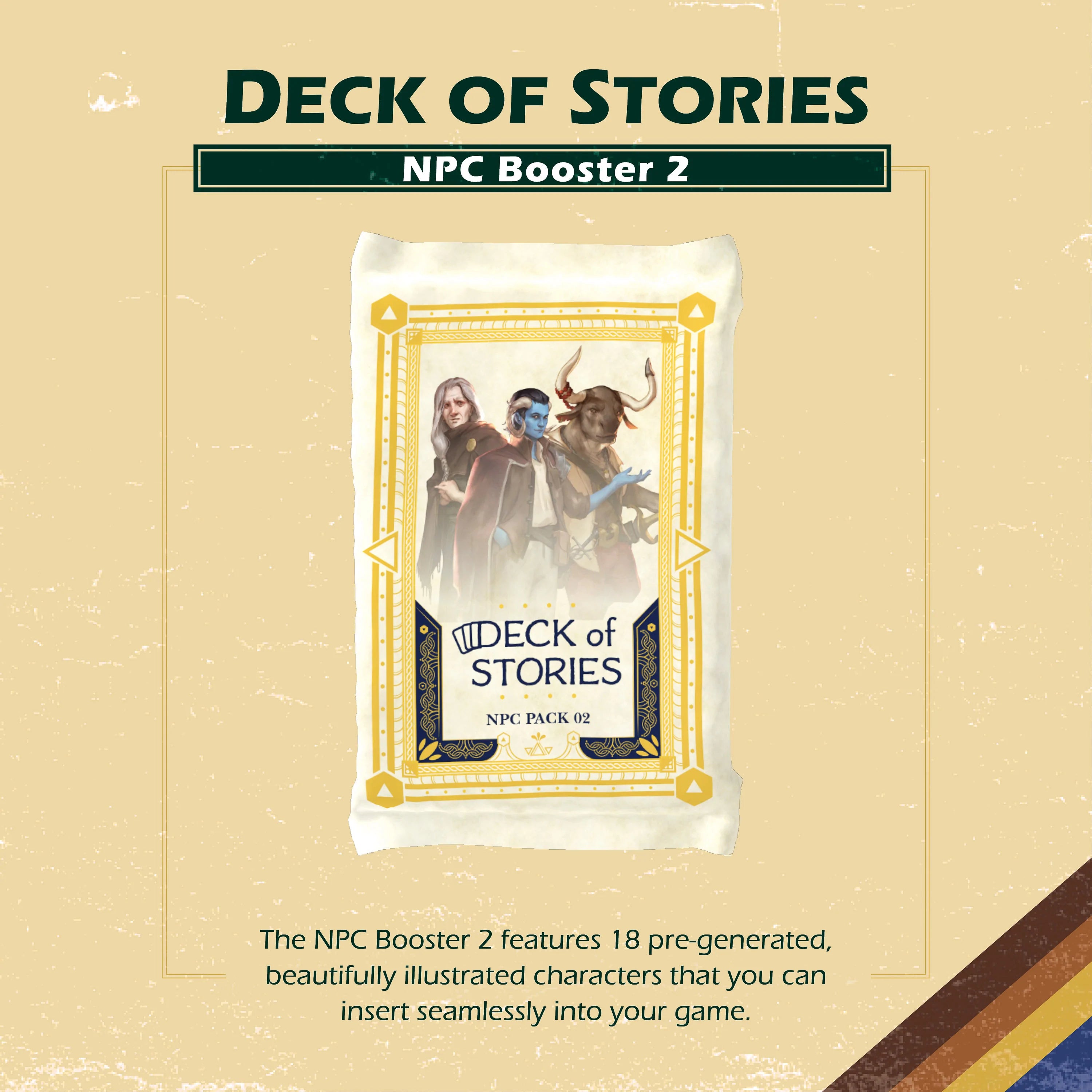 1985 Games Deck of Stories NPC Pack 2 | Odin's Place