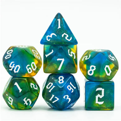 Foam Brain Nature Elemental Poly 7 Dice Set | Odin's Place