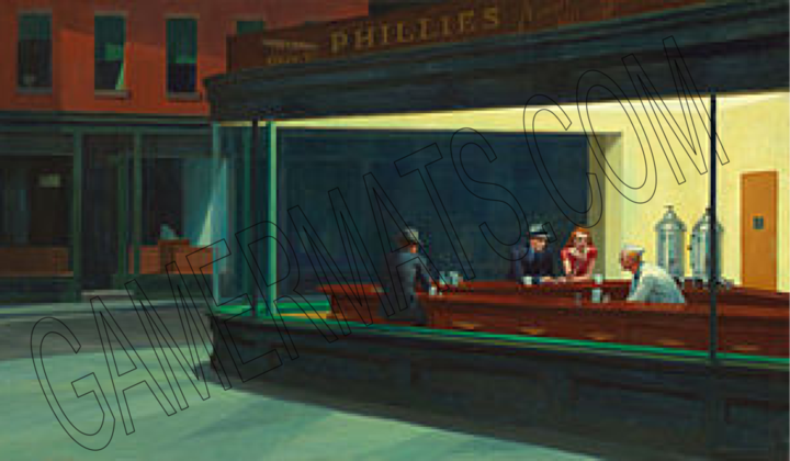 Nighthawks Playmat | Odin's Place