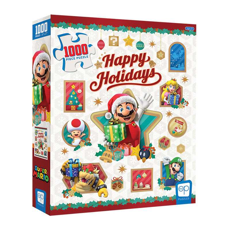 Super Mario Happy Holiday Puzzle | Odin's Place