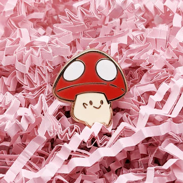 Sugar Cubed Studios Plushroom Enamel Pins | Odin's Place