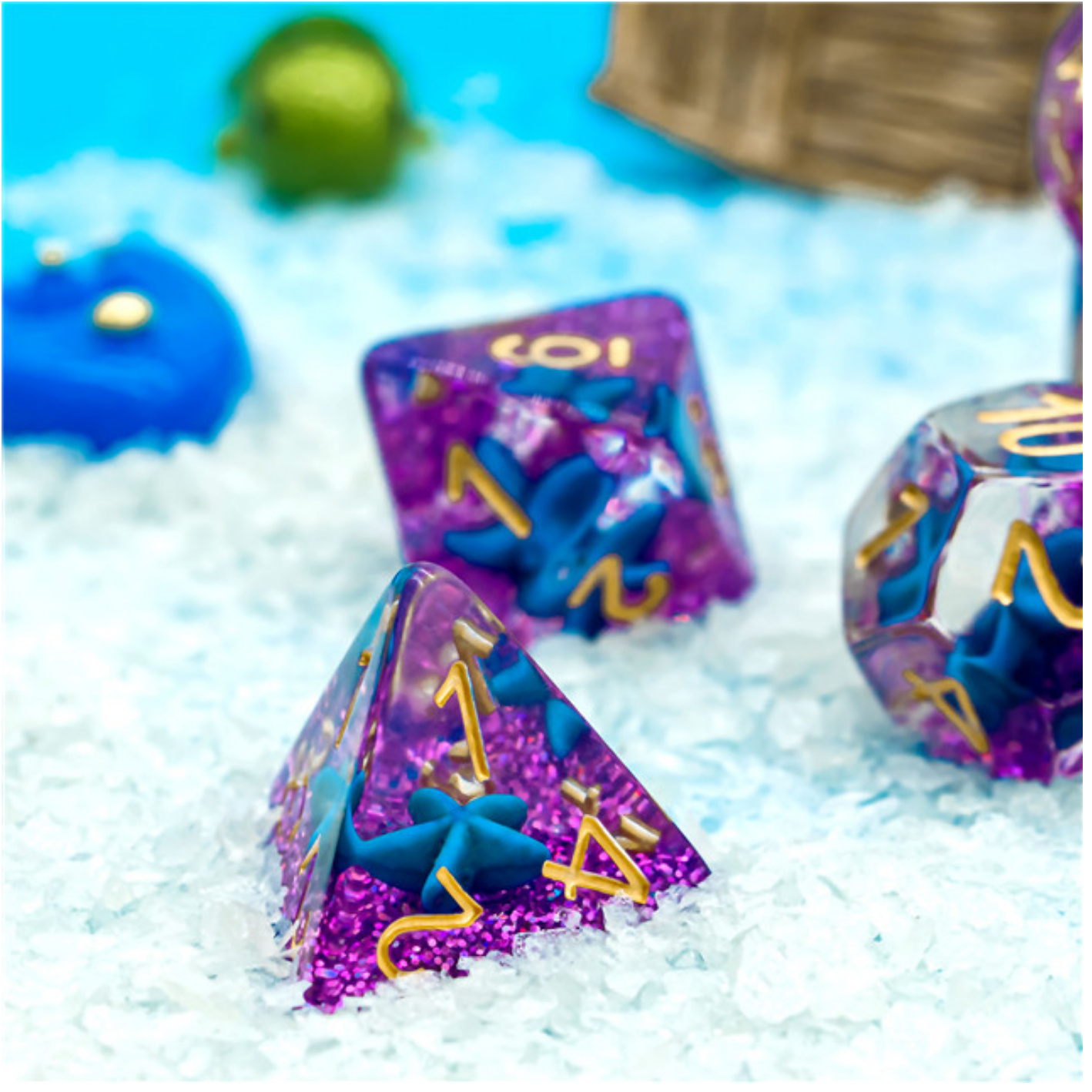 Foam Brain Otherworldly Starfish RPG Dice Set | Odin's Place
