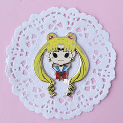 Sugar Cubed Studios Chibi Sailor Moon Pins | Odin's Place