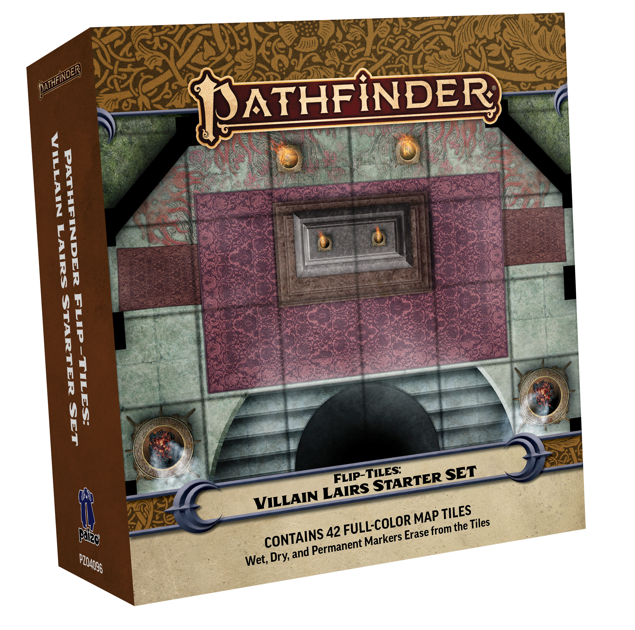 Pathfinder 2E Flip Tiles Villain Lairs Set | Odin's Place